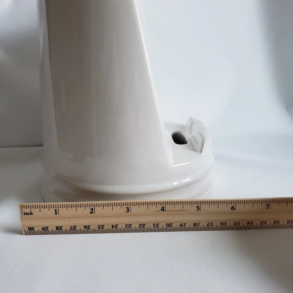 Dillards Southern Living Utensil Holder And Tablet Stand White Stoneware